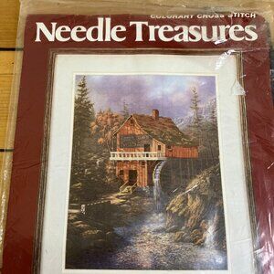 Sullivan's Mill Printed Cross Stitch Kit Needle Treasures Colorart 02558 NEW